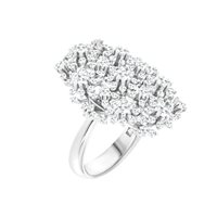 Anneau Roman Gioielli Femme MIO AMORE in Or blanc Diamante 1.69 Ct FANTASIA-6-J - FANTASIA-6-J